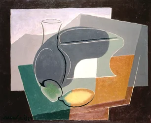 Fruttiera e caraffa, 1927